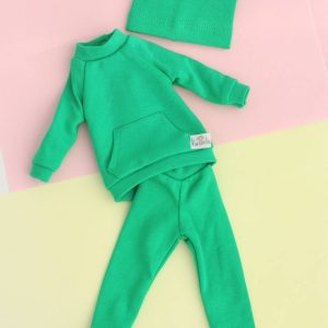Костюм зелёный для куклы Paola Reina 32-34 см